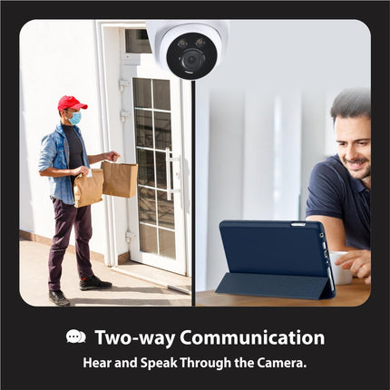 CP PLUS 3MP 4G Full HD Smart CCTV Camera for Home Outdoor | CTC Cyber Secure Tech | Night Vision | Human Detection | 2-Way Audio View & Talk | H.265 | Micro SD Card 256GB | Alexa & OK Google | EZ-M32T - Unboxify