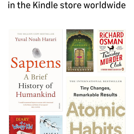 Kindle Paperwhite (16 GB) – Our fastest Kindle ever, with new 7" glare-free display and weeks of battery life