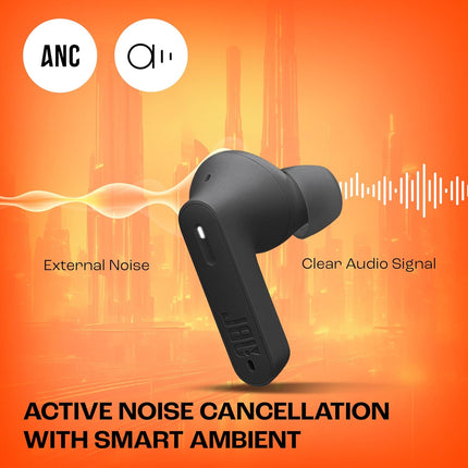 JBL New Launch Tune 245NC in Ear Wireless TWS ANC Earbuds (Black)