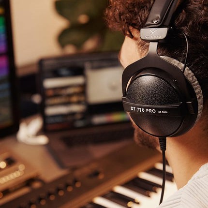 beyerdynamic DT 770 Pro Wired Over Ear Headphone Without Mic (Black)
