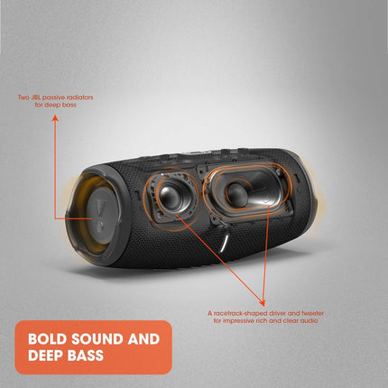 JBL Charge 5, Wireless Portable Bluetooth Speaker Pro Sound, 20 Hrs Playtime, Powerful Bass Radiators, Built-in 7500mAh Powerbank, PartyBoost, IP67 Water & Dustproof