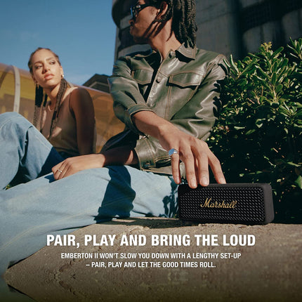 Marshall Emberton II Wireless Bluetooth Portable Speaker