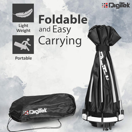 DIGITEK® (DSBH-055) 55cm Octa Soft Box Kit with S2 Type Bracket, 2 White Diffuser, Silver Particle Baffle & Collapsible Nylon Cover, Compatible with All Speedlights (Carry Case Included)