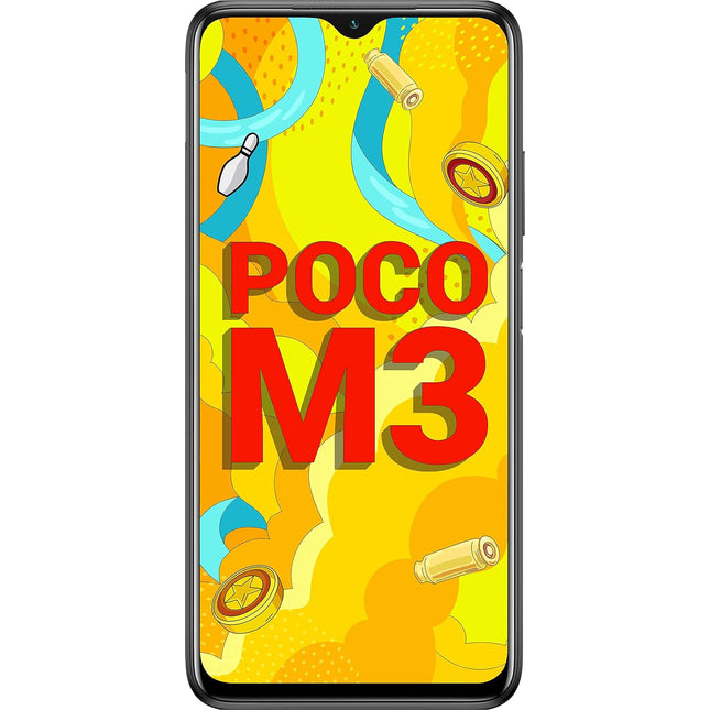 POCO M3 (Power Black, 6GB RAM, 64GB Storage) (Compatible Box)