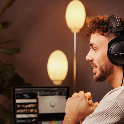 beyerdynamic DT 770 Pro Wired Over Ear Headphone Without Mic (Black)