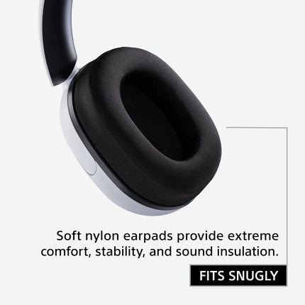 Sony INZONE H3, MDR-G300 Wired Gaming Headset, Over-Ear Headphones with 360 Spatial Sound, USB Wired Over-Ear Professional + USB Connector, flip to Mute mic, App Support & PC Compatible (White)