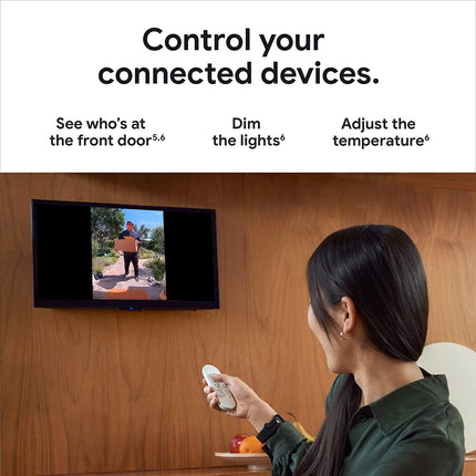 Google Chromecast with TV Media Streaming Device (White)