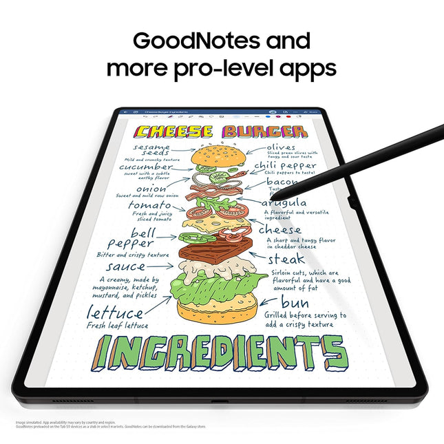 Samsung Galaxy Tab S9 Ultra 36.99 cm (14.6 inch) Dynamic AMOLED 2X Display, RAM 12 GB, ROM 256 GB Expandable, S Pen in-Box