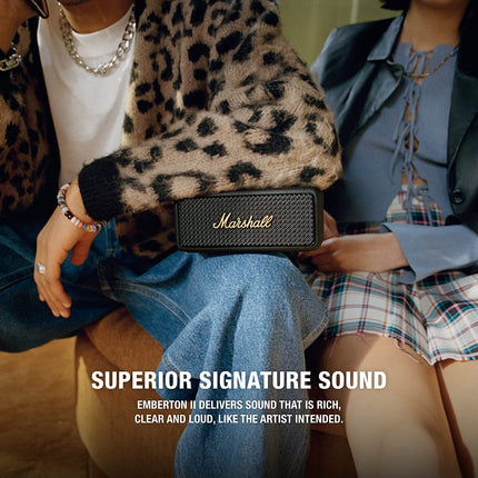Marshall Emberton II Wireless Bluetooth Portable Speaker