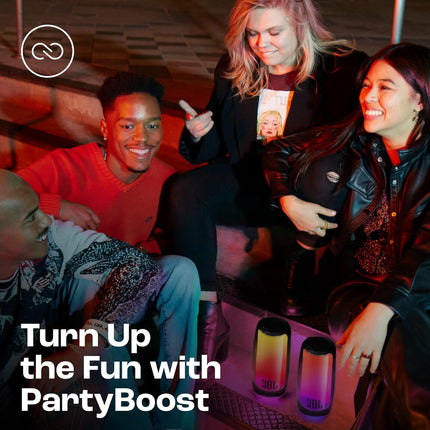 JBL Pulse 5, Wireless Portable Bluetooth Speaker, 40 Watt, Customized 360° Lightshow Portable App, Pro Sound, Deep Bass, 12 Hours Playtime, PartyBoost, IP67 Waterproof & Dustproof