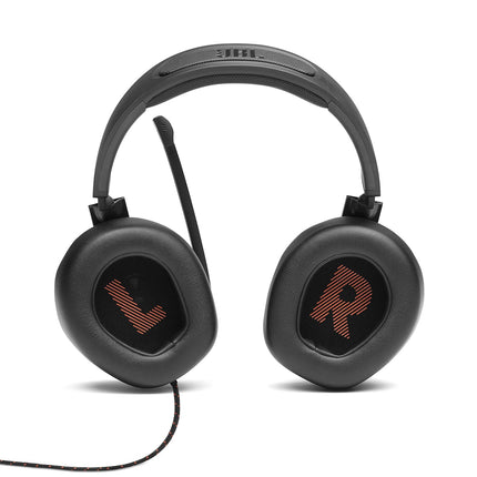 JBL Quantum 200 Wired Over-Ear Gaming Headphones- Black