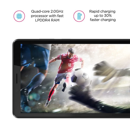 Lenovo Tab M7 | 1 GB RAM 16 GB ROM | 7 inches with Wi-Fi+4G Tablet (Iron Grey)