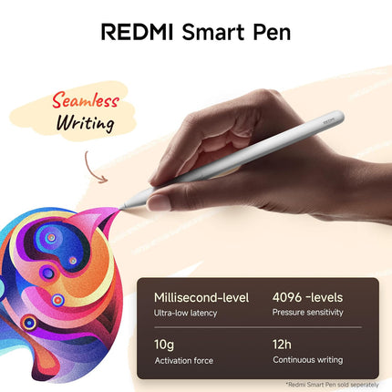 Redmi Pad 2, WiFi, Active Pen Support, 27.94cm Model, 2.5K Sharp & Clear Display, 4GB, 128GB, All Day & More 9000mAh Battery, AI-Enabled, Dolby Atmos, HyperOS 2, Graphite Grey