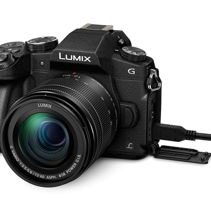 Panasonic LUMIX DMC-G85MGW-K 4K Digital Camera, 12-60mm Power O.I.S. Lens, 16 Megapixel Mirrorless Camera, 5 Axis in-Body Dual Image Stabilization, (Black) (BRAND NEW/SEALED)