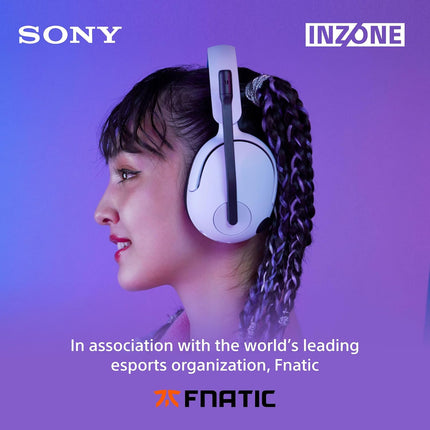 Sony INZONE H5 Wireless Gaming Headset, 360 Spatial Sound, Works with PC, PS5, 28 Hour Battery, 2.4Ghz Wireless and 3.5mm Audio Jack, Bidirectional Boom Microphone, 40mm Drivers