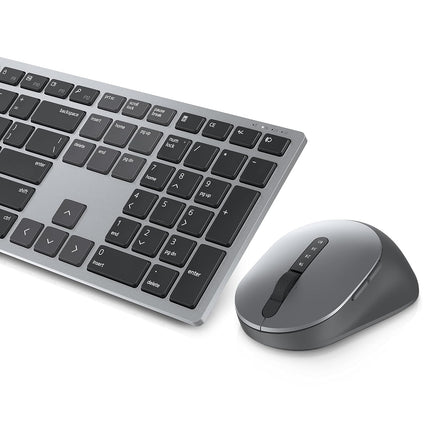Dell KM7321W Multi-Device Wireless (RF/Bluetooth) Keyboard and Mouse Combo with Programmable Keys and Mouse Buttons, up to 36 Month Battery Life, 3Y Advance Exchange Warranty - Titan Grey