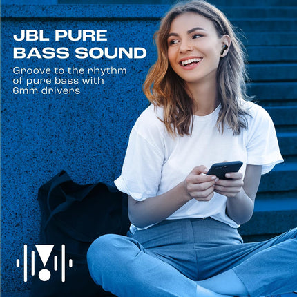 JBL Tune 235NC in Ear Wireless ANC Earbuds (TWS), Massive 40Hrs Playtime with Speed Charge (Black)