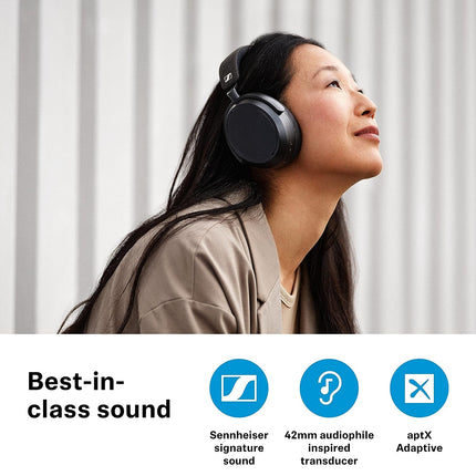 Sennheiser Momentum 4 Wireless Headphones - Over Ear Headset for Crystal-Clear Calls with Adaptive Noise Cancellation