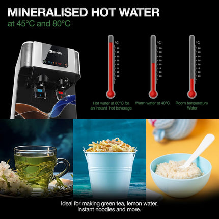 AO Smith Z9 Pro Instant Hot and Ambient Purifier RO+SCMT+Copper+Alkaline+Mintech| Hot Water in Stainless Steel Tank | Save upto 55% Water | 10L Storage | 8-Stage Purification | Water Purifier for Home