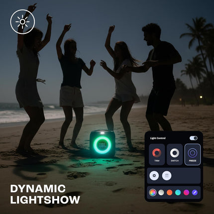 JBL Partybox Encore Essential 2 Wireless Bluetooth Party Speaker, AI Sound Boost, Dynamic Light Show, Upto 15Hrs Playtime, Multi-Speaker Connection by Auracast, Guitar & Mic Inputs, PartyBox App-Black - Unboxify