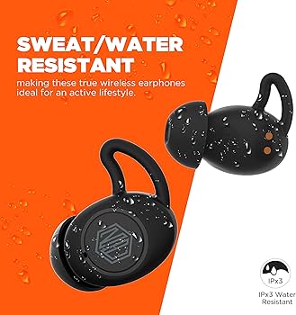 Nu Republic Jaxxbuds Truly Wireless Bluetooth In Ear Earbuds with Mic (Black)