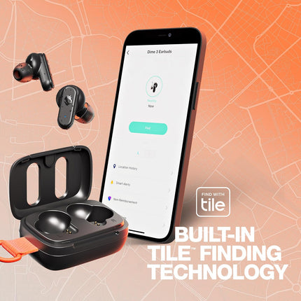 Skullcandy Dime 3 in-Ear Wireless Earbuds, 20 Hr Battery, Microphone, Works with iPhone Android and Bluetooth Devices