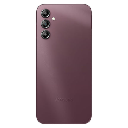 Samsung Galaxy A14 5G (Dark Red, 6GB, 128GB Storage) | Triple Rear Camera (50 MP Main) | Upto 12 GB RAM with RAM Plus | Without Charger