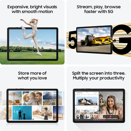 Samsung Galaxy Tab A9+ 27.94 cm (11.0 inch) Display, RAM 8 GB, ROM 128 GB Expandable, Wi-Fi Only Tablet