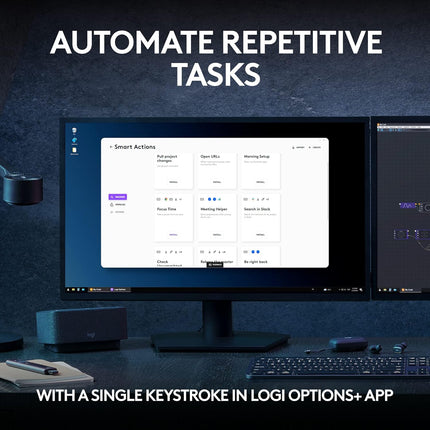 Logitech MX Keys S Combo with Free Adobe Subscription - Performance Wireless Keyboard and Mouse with Palm Rest, Customisable Illumination, Fast Scrolling, Bluetooth, USB C