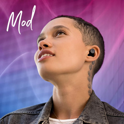 Skullcandy Mod in-Ear Wireless Earbuds, 34 Hr Battery, Microphone