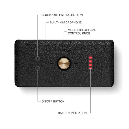 Marshall Emberton III Compact Portable Bluetooth Speaker with 32+ Hours of Playtime, (360° Sound), Dust & Waterproof (IP67) (BRAND NEW/SEALED)