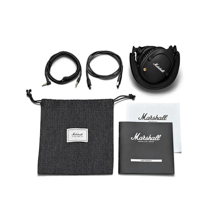 Marshall Monitor II Active Noise Cancelling Over-Ear Bluetooth Headphone with Mic, Black