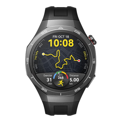Huawei Watch GT5 Pro 46 mm Smartwatch, Sharp-Edged Design, Upto 14 Days Battery Life, Pro-Level Sports Watch, Health Tracking, iOS & Android Compatible, (Black)
