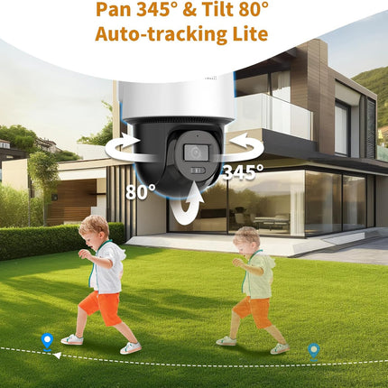 HIKVISION 4MP Smart 4G Hybrid Light Mini Pan/Tilt CCTV Camera |Human & Vehicle Detection | Support 4G LTE(Nano SIM)| 2 Way Audio | Storage upto 512 GB (SD card slot)| Built in Speaker|S-2DE2C400MWG-4G