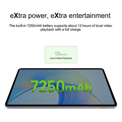HONOR Pad X9 with Free Flip-Cover 11.5-inch (29.21 cm) 120Hz 2K Display, Snapdragon 685, 8GB (8GB+5GB RAM Turbo) 128GB ROM, 6 Speakers, Up-to 13 Hours Battery, Android, WiFi, Metal Body, Gray