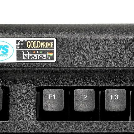 TVS ELECTRONICS Gold Prime Mechanical Wired Keyboard | Dustproof Key switches | Guaranteed 50 Million keystrokes | 1.5 Meter USB Cable, USB Gold Keyboard (Black) (BRAND NEW/SEALED)
