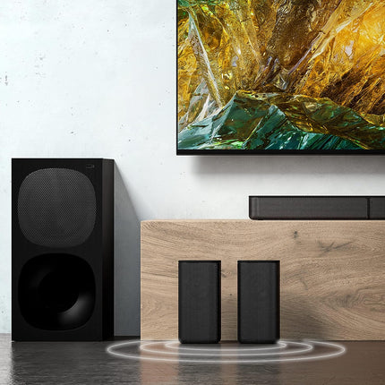 Sony HT-S20R Real 5.1ch Dolby Digital Soundbar for TV with subwoofer and Compact Rear Speakers