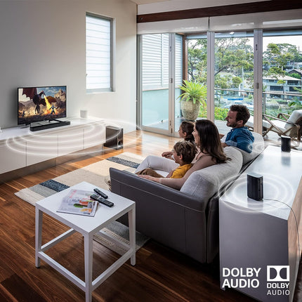 Sony HT-S20R Real 5.1ch Dolby Digital Soundbar for TV with subwoofer and Compact Rear Speakers