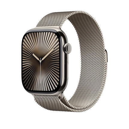 Apple Watch Band - Milanese Loop - 46mm - Natural - S/M