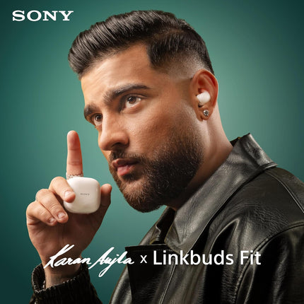 Sony New Linkbuds Fit WF-LS910 | Active Noise Cancelling Wireless Bluetooth in Earbuds, Comfortable Fit with New Supporters, High Call Quality with AI