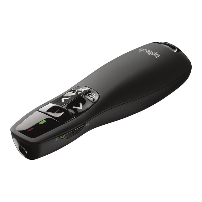Logitech Wireless Presenter R400 (Black) - Unboxify