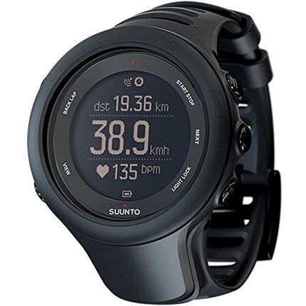 Suunto Ambit3 Sport GPS Heart Rate Monitor Black, One Size - Mens