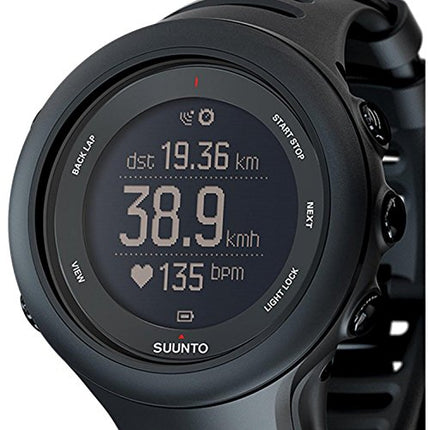 Suunto Ambit3 Sport GPS Heart Rate Monitor Black, One Size - Mens