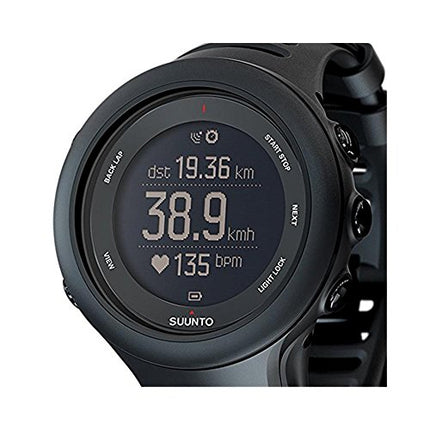 Suunto Ambit3 Sport GPS Heart Rate Monitor Black, One Size - Mens