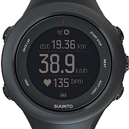 Suunto Ambit3 Sport GPS Heart Rate Monitor Black, One Size - Mens