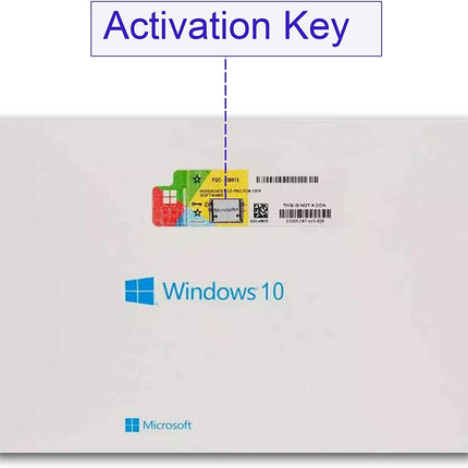 Microsoft Windows 10 Professional 64Bit OEM (OEI) DVD PACK English Intl for 1 PC/ User