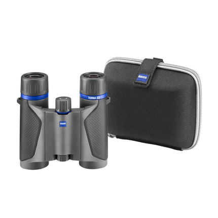 ZEISS Terra ED Pocket Binoculars, 10x25, Grey