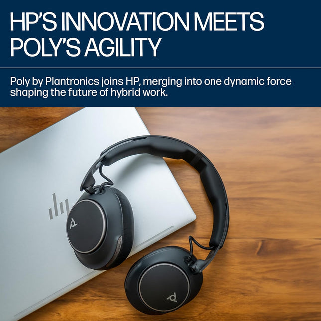 POLY Voyager 5200 Wireless Headset,Single-Ear W/Noise-Canceling Mic,Lightweight Only 20G,Connect to Mobile/Tablet Via Bluetooth,Sweatproof,Up to 7 Hours Talk Time,1-Year Warranty,Black,7S431Aa-In Ear