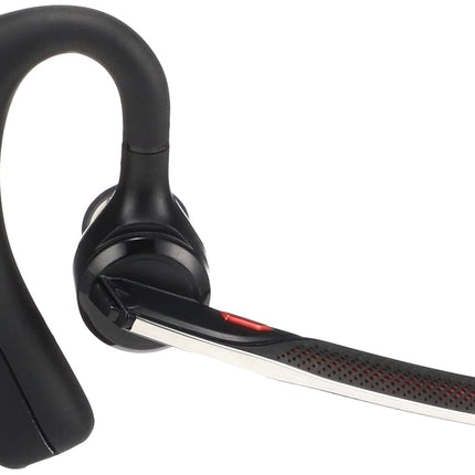 POLY Voyager 5200 Wireless Headset,Single-Ear W/Noise-Canceling Mic,Lightweight Only 20G,Connect to Mobile/Tablet Via Bluetooth,Sweatproof,Up to 7 Hours Talk Time,1-Year Warranty,Black,7S431Aa-In Ear