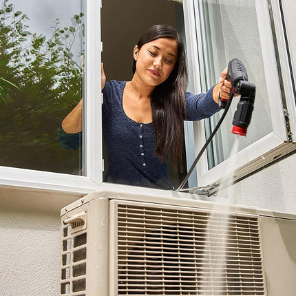 BOSCH Easy Aquatak 100 | 1100-watt Motor | Max Pressure- 100 Bar | High Pressure Washer with Double Filtration | 360° Gun, Self-Priming | Flow Rates up to 270 l/h | 3.1 Kg (Without Detergent Bottle)